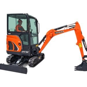 Develon DX19 1.9 Ton Mini Excavator - High Visibility Cabin