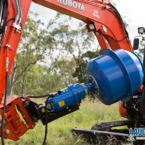 Auger Torque Cement Mixer Bowl Excavator Hitch Cradle (3000MAX/3500MAX/4500MAX)