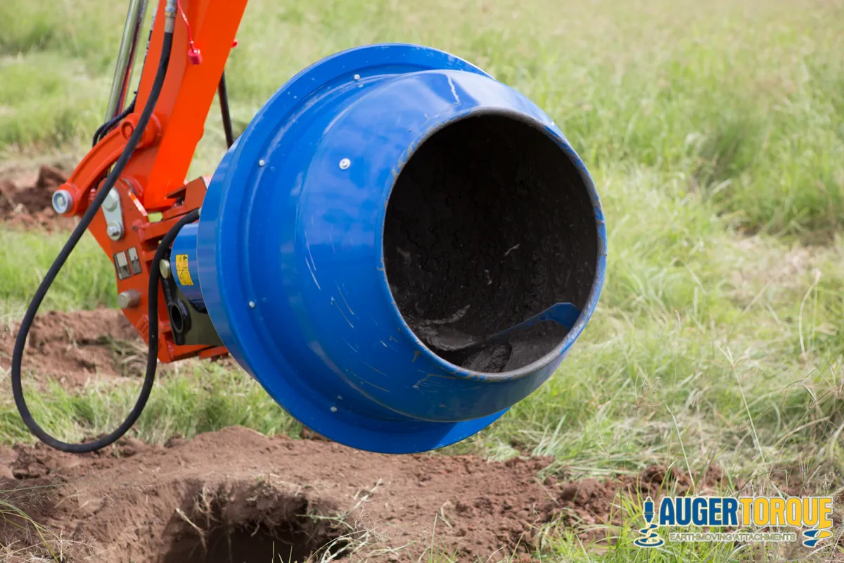 Auger Torque Cement Mixer Bowl Excavator Hitch Cradle (3000MAX/3500MAX/4500MAX) - Image 3