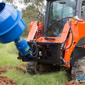 Auger Torque Cement Mixer Bowl Skid Steer Frame Cradle