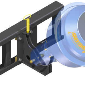 Auger Torque Cement Mixer Bowl Skid Steer Frame Cradle
