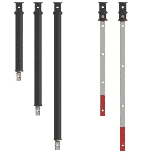 Auger Torque 1000mm Auger Extension - 65mm Round Hub - Image 2