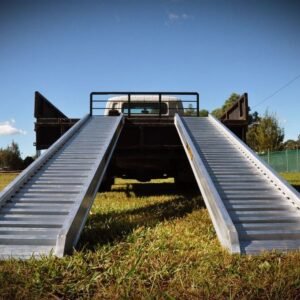 Digga Aluminium Loading Ramps - 2000kg Capacity, 2.5m Length