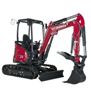 Yanmar Vio25-6 2.5 Ton Mini Excavator - True Zero Tail Swing