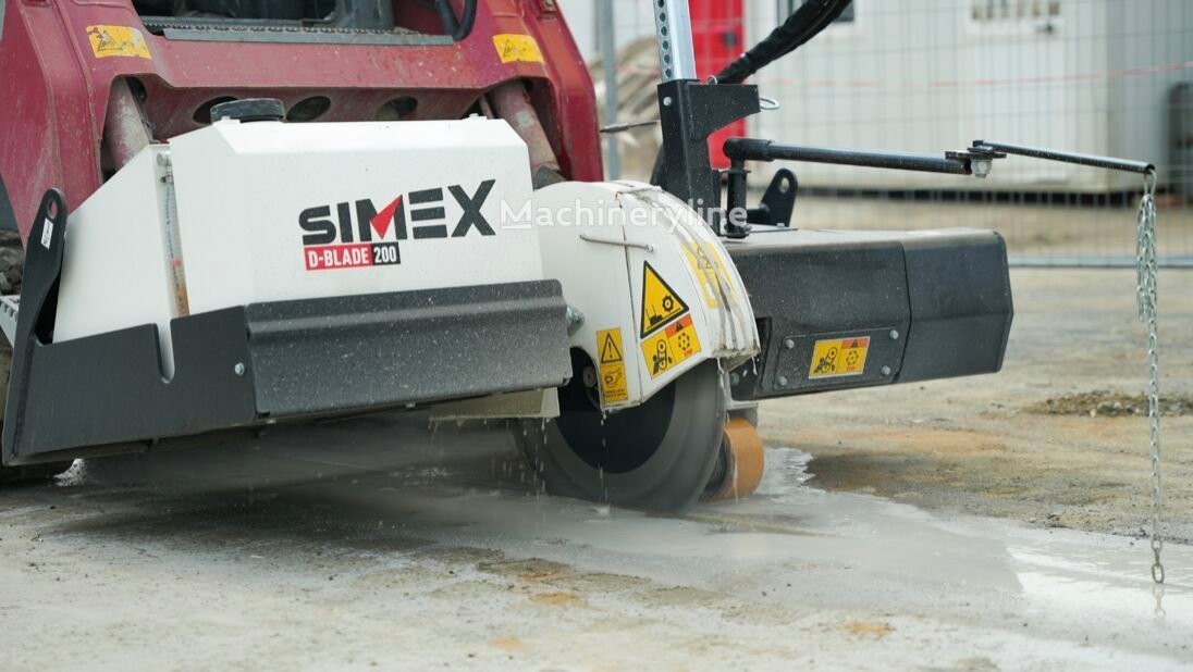 SIMEX TF 800 Cutter Wheel - 6-12t Excavator Attachment - Image 7