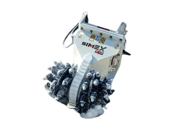 SIMEX TF 800 Cutter Wheel - 6-12t Excavator Attachment - Image 3