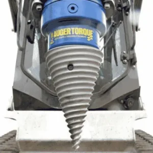 Auger Torque Log Splitter Attachment - Threaded Cone for 1-5T Excavators