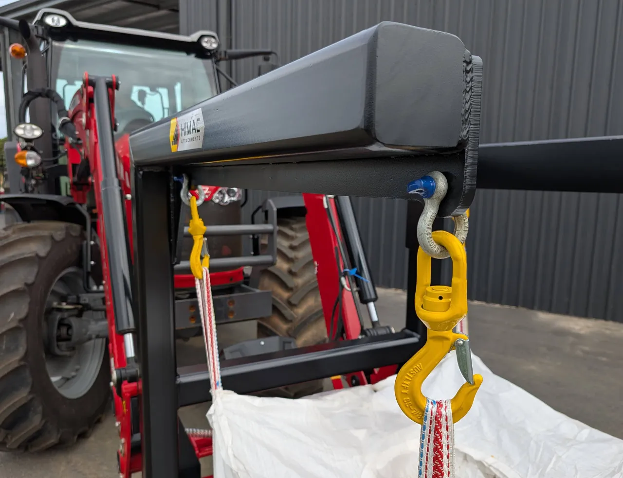 Himac 1100kg Euro Tractor Bulk Bag Lifter - Image 4