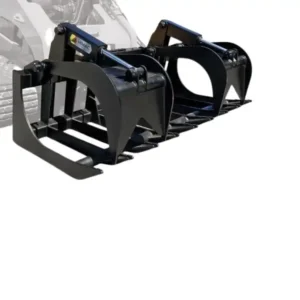 Himac Skid Steer Brush Root Grapple 76"