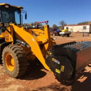Himac 450L Wheel Loader Self Loading Mixer Bucket