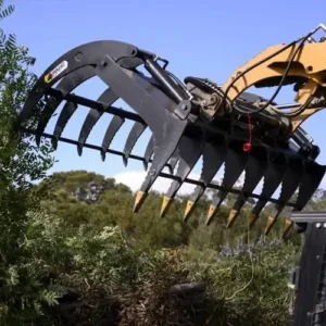 Himac 1800mm Skid Steer Claw Grapple