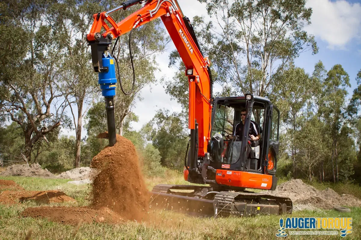 Auger Torque Earth Drill 5500MAX Auger Drive - Image 2