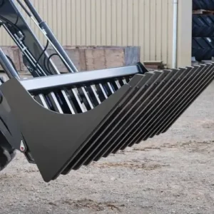 Himac 1800mm Euro Tractor Power Rake Bucket