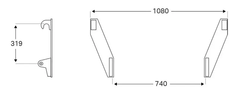 Himac 1800mm Euro Tractor Power Rake Bucket - Image 4