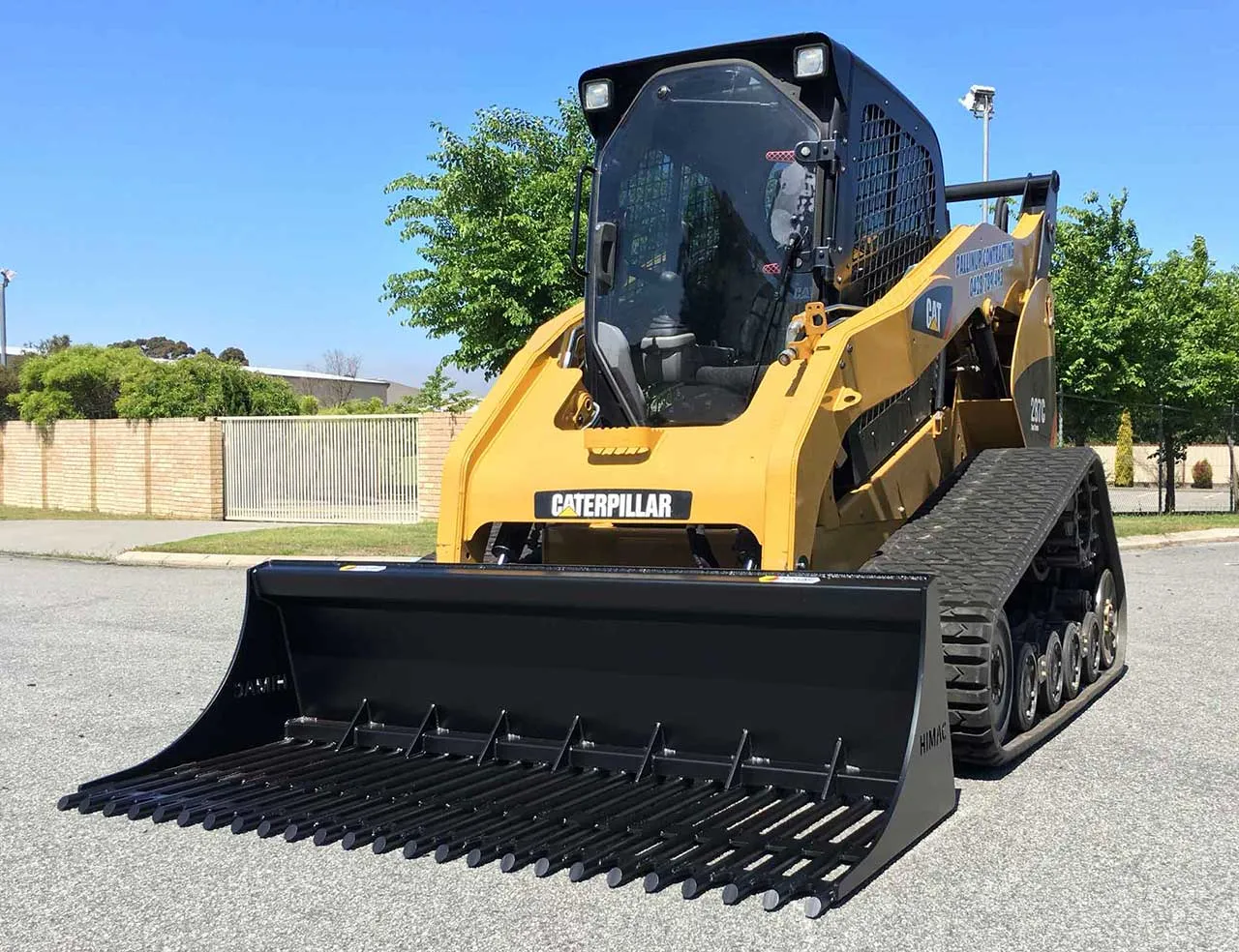 Himac 1500mm Skid Steer Rock Bucket - Image 4