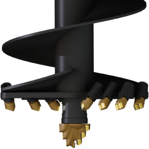 Auger Torque S4 Rock Auger - 65mm Round Hub