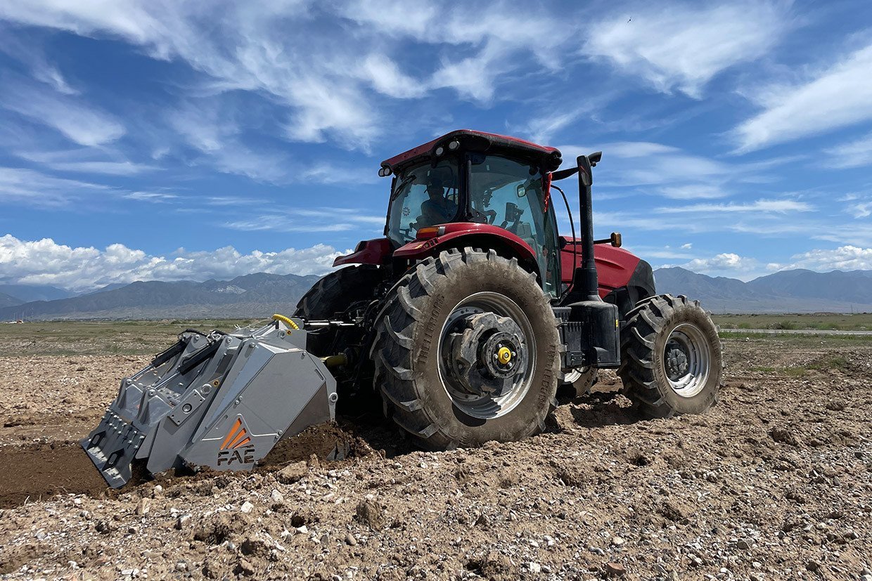 FAE STCM 225 Stone Crusher - 3-Point Tractor Attachment - Image 3