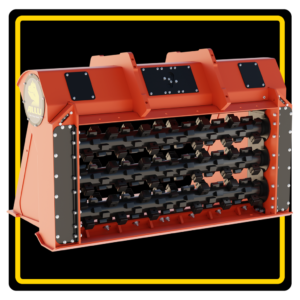 ALLU DN 3-17 Transformer Screening Bucket - 14-20t Excavator Attachment