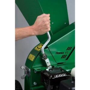 Hansa C7 Wood Chipper - Honda GX200 6.5HP Engine, 70mm Capacity